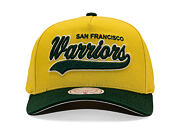 Kšiltovka Mitchell & Ness - Harvest Gold Pro Crown - Golden State Warriors - Gold/Green