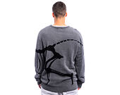 Svetr Rip N Dip - Fossil Mohair Knit Sweater - Charcoal