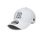 Kšiltovka New Era - MLB Outline 9FORTY - NY Yankees - White