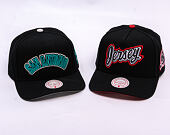 Kšiltovka Mitchell & Ness - NBA Class Act Pro HWC - San Antonio Spurs - Black