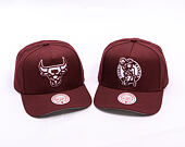 Kšiltovka Mitchell & Ness - NBA Fashion Basic Pro - Chicago Bulls - Dark Purple