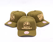Kšiltovka Mitchell & Ness - NBA Fashion Basic Pro HWC - Seattle Supersonics - Olive