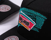 Kšiltovka Mitchell & Ness - NBA Tilted Pro Snapback Hwc - San Antonio Spurs - Black