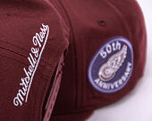 Kšiltovka Mitchell & Ness - NHL Fashion Basic Snapback - Detroit Red Wings - Dark Purple