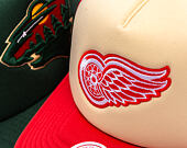 Kšiltovka Mitchell & Ness - NHL Vintage Block Trucker - Detroit Red Wings - Cream