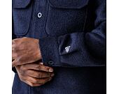 Bunda New Era - Branded Shacket - Navy