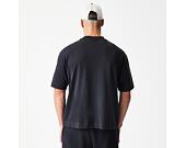 Triko New Era - Branded Washed Oversized Tee - Black