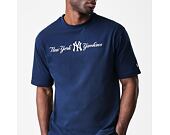 Triko New Era - MLB Graphic Oversized Tee - NY Yankees - Navy
