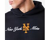 Mikina New Era - MLB Graphic Oversized Hoody - NY Mets - Black