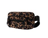 Ledvinka New Era - MLB Leopard Quilted Waist Bag - NY Yankees - Brown / Black