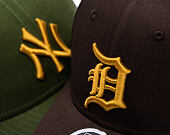 Kšiltovka New Era - MLB WS Patch 9FORTY M-Crown - Detroit Tigers - Brown