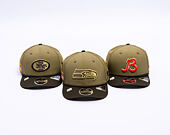 Kšiltovka New Era - NFL25 "Salute to Service" - 9SEVENTY Stretch-Snap - Seattle Seahawks