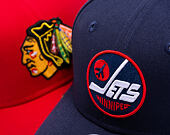 Kšiltovka New Era - NHL 9SEVENTY Stretch-Snap - Winnipeg Jets - Team Color