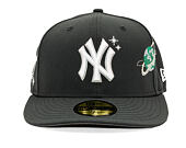 Kšiltovka New Era - MLB Planet Icon 59FIFTY - NY Yankees - Steel Clouds