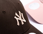 Dámská Kšiltovka New Era - MLB Womens Essential Midi Logo 9FORTY - NY Yankees - Brown