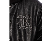 Bunda Karl Kani - Kani Western Pu Leather College Jacket - Black