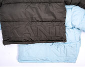 Péřová bunda Karl Kani - Small Signature Embossed Logo Puffer Jacket - Blue