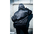 Bunda New Era - NBA Suede Hooded Jacket - LA LAkers - Black