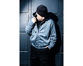 Bunda New Era - NBA Suede Hooded Jacket - Chicago Bulls - Grape