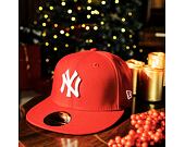 Kšiltovka New Era - MLB Basic 59FIFTY - NY Yankees - Scarlet / White