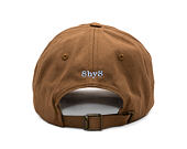 Kšiltovka 8by8 - Dadcap - "running late is my cardio" - Brown/Sky Blue