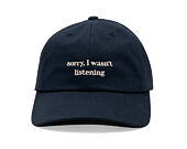 Kšiltovka 8by8 - Dadcap - "Sorry, I wasn't listening" - Navy/White