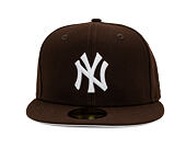 Kšiltovka New Era - MLB Seasonal 59FIFTY - NY Yankees - Burnt Wood - Brown
