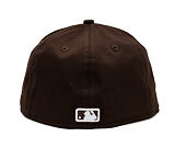 Kšiltovka New Era - MLB Seasonal 59FIFTY - Atlanta Braves - Burnt Wood - Brown