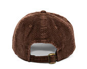 Kšiltovka New Era - Branded Washed Cord 9TWENTY - Chestnut Brown