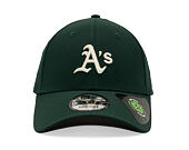 Kšiltovka New Era - MLB Recycled Midi 9FORTY - Oakland Athletics - Dark Green