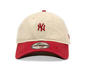 Kšiltovka New Era - MLB Mini Logo 9TWENTY - NY Yankees - Cream