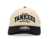 Dětská Kšiltovka New Era - MLB Wordmark 9FORTY M-CROWN - NY Yankees - Cream