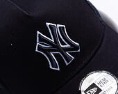 Kšiltovka New Era - MLB Outline 9FORTY Trucker - NY Yankees - Navy