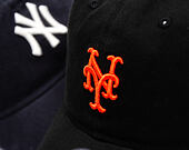 Kšiltovka New Era - MLB Washed Script 9TWENTY - NY Mets - Black