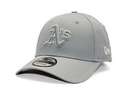 Kšiltovka New Era - MLB Team Outline 9FORTY - Oakland Athletics - Grey