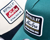 Kšiltovka New Era - Branded Patch 9FORTY Trucker - Pine Green