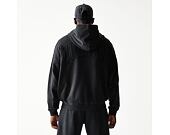 Mikina New Era - MLB Washed Full Zip Hoody - LA Dodgers - Dark Grey