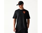 Triko New Era - MLB Food Graphic Tee - NY Mets - Black