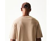 Triko New Era - Fruit Graphic Oversized Tee - Camel