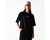 Triko New Era - Script Oversized Tee - Black