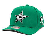 Kšiltovka Mitchell & Ness - Dallas Stars - Double Clutch Pro Snapback - Green