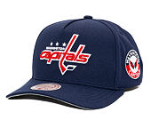 Kšiltovka Mitchell & Ness - Washington Capitals - Double Clutch Pro Snapback - Navy
