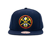 Kšiltovka Mitchell & Ness - Denver Nuggets - Team Ground 2.0 Snapback - Navy