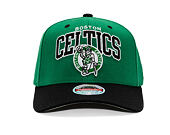 Kšiltovka Mitchell & Ness - NBA Team Arch Snapback - Boston Celtics - Green / Black