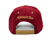 Kšiltovka Mitchell & Ness - NBA Team Arch Snapback - Cleveland Cavaliers - Dark Red / Gold
