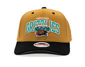 Kšiltovka Mitchell & Ness - NBA Team Arch Snapback - Vancouver Grizzlies - Brown / Black