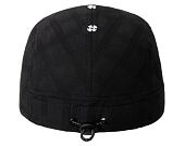 Kšiltovka Kangol - TRENDS PACK - Seersucker Drape 5-Panel - Black