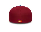 Kšiltovka New Era - "Mes Que Un" 59FIFTY - Barcelona FC - Cardinal/Blue