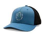 Kšiltovka Picture - Zephyr Trucker - Serenity Blue - Protect Shine Emblem - Blue / Black