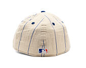 Kšiltovka New Era - MLB Retro Linen Pinstripe 59FIFTY Retro Crown - NY Mets - NY Logo - Off White